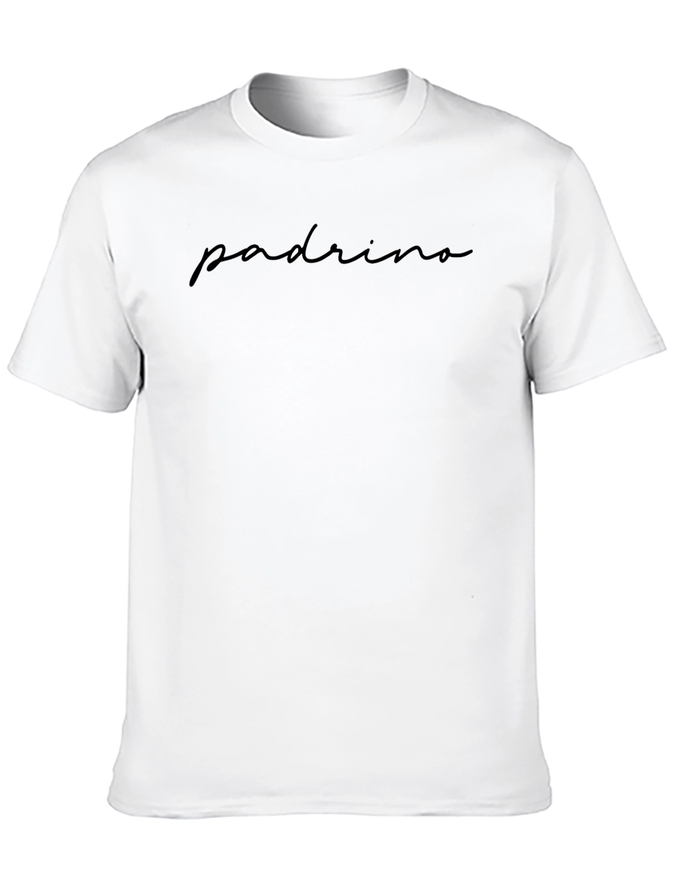 Padrino Black Graphic Tee - Stylish Casual Wear