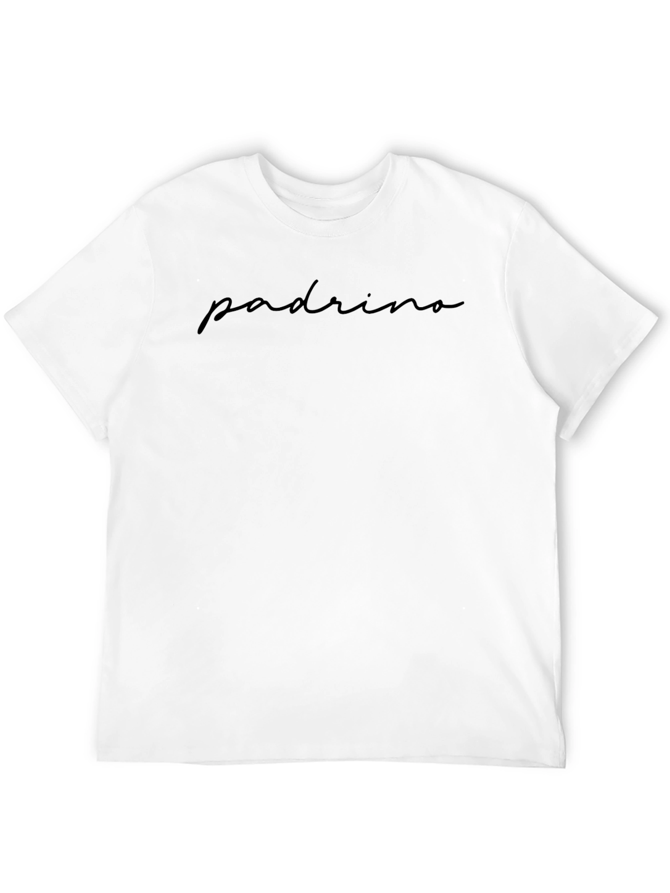 Padrino Black Graphic Tee - Stylish Casual Wear