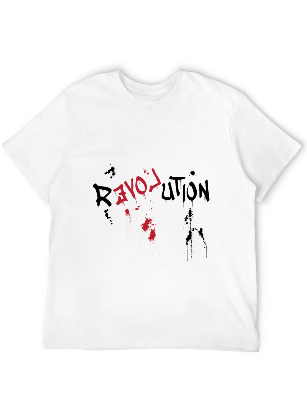 Revolution Lover Graphic Print Tee