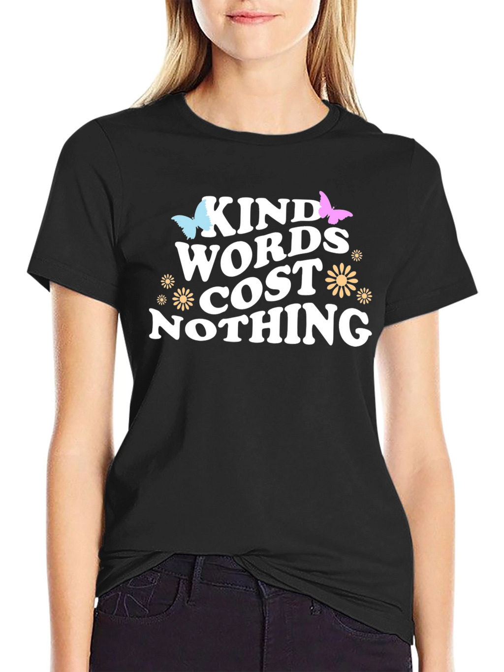 Kind Words Cost Nothing Graphic Tee