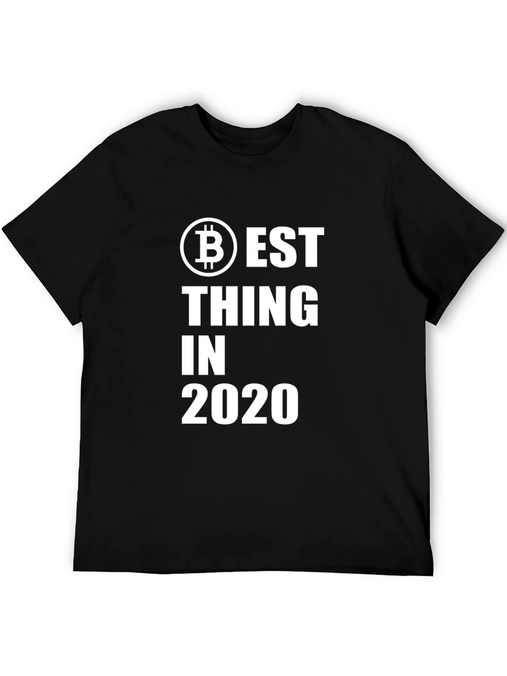 Bitcoin Best Thing in 2020 Black T-Shirt
