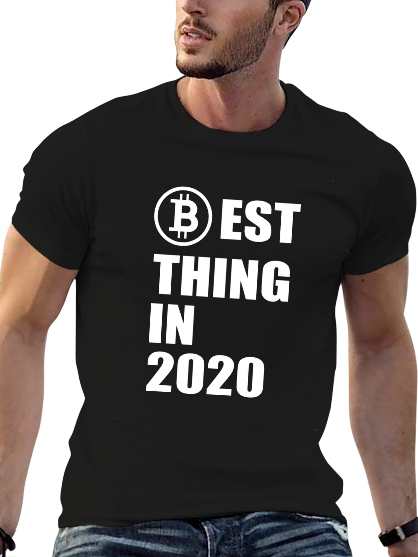 Bitcoin Best Thing in 2020 Black T-Shirt