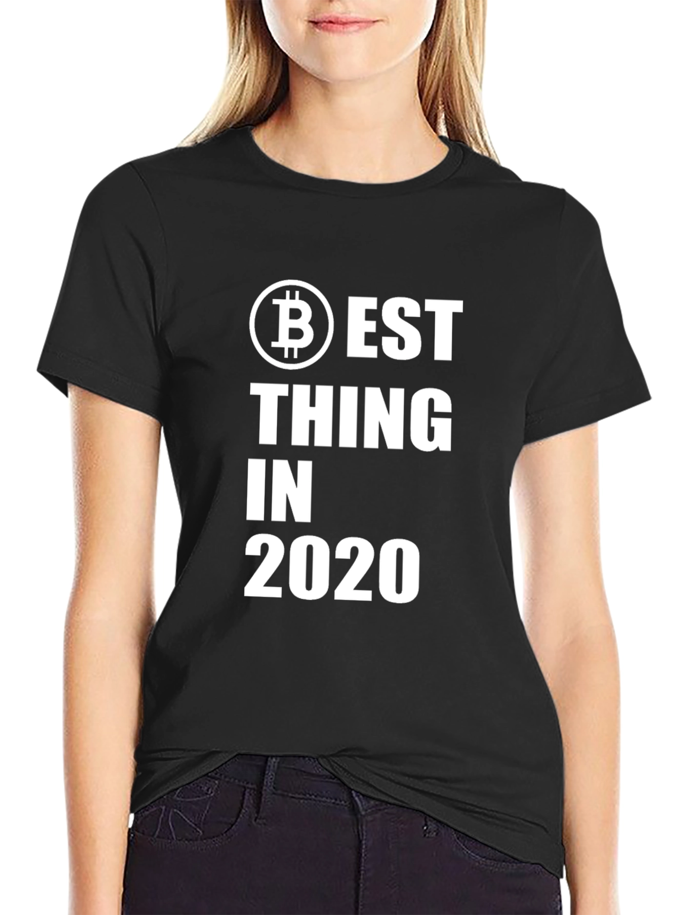 Bitcoin Best Thing in 2020 Black T-Shirt