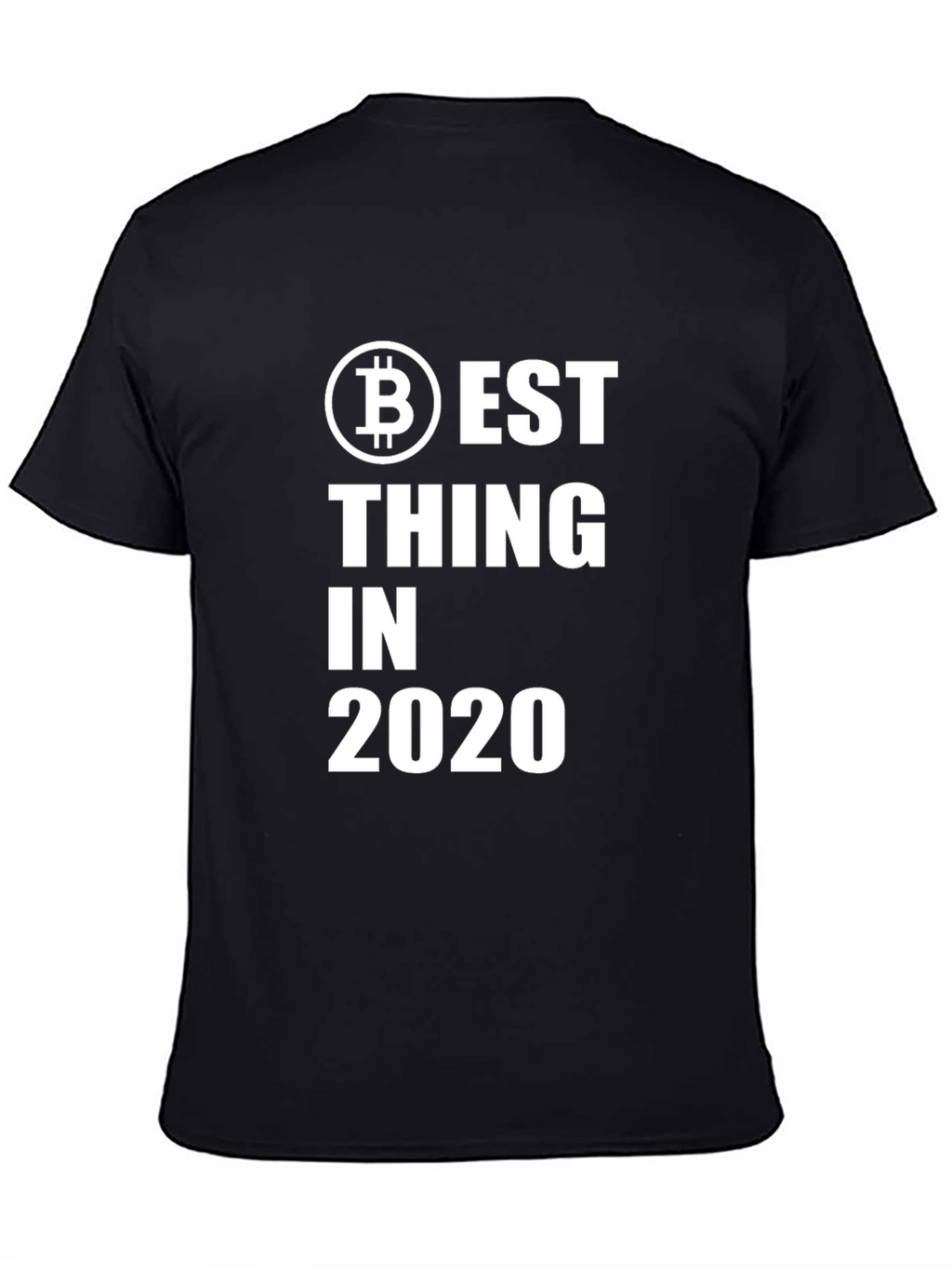 Bitcoin Best Thing in 2020 Black T-Shirt