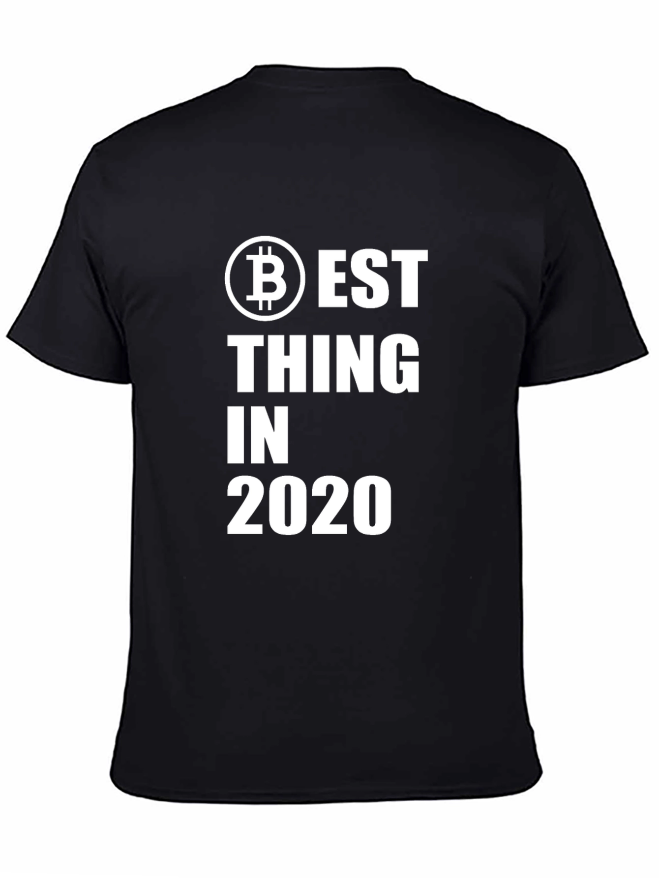 Bitcoin Best Thing in 2020 Black T-Shirt