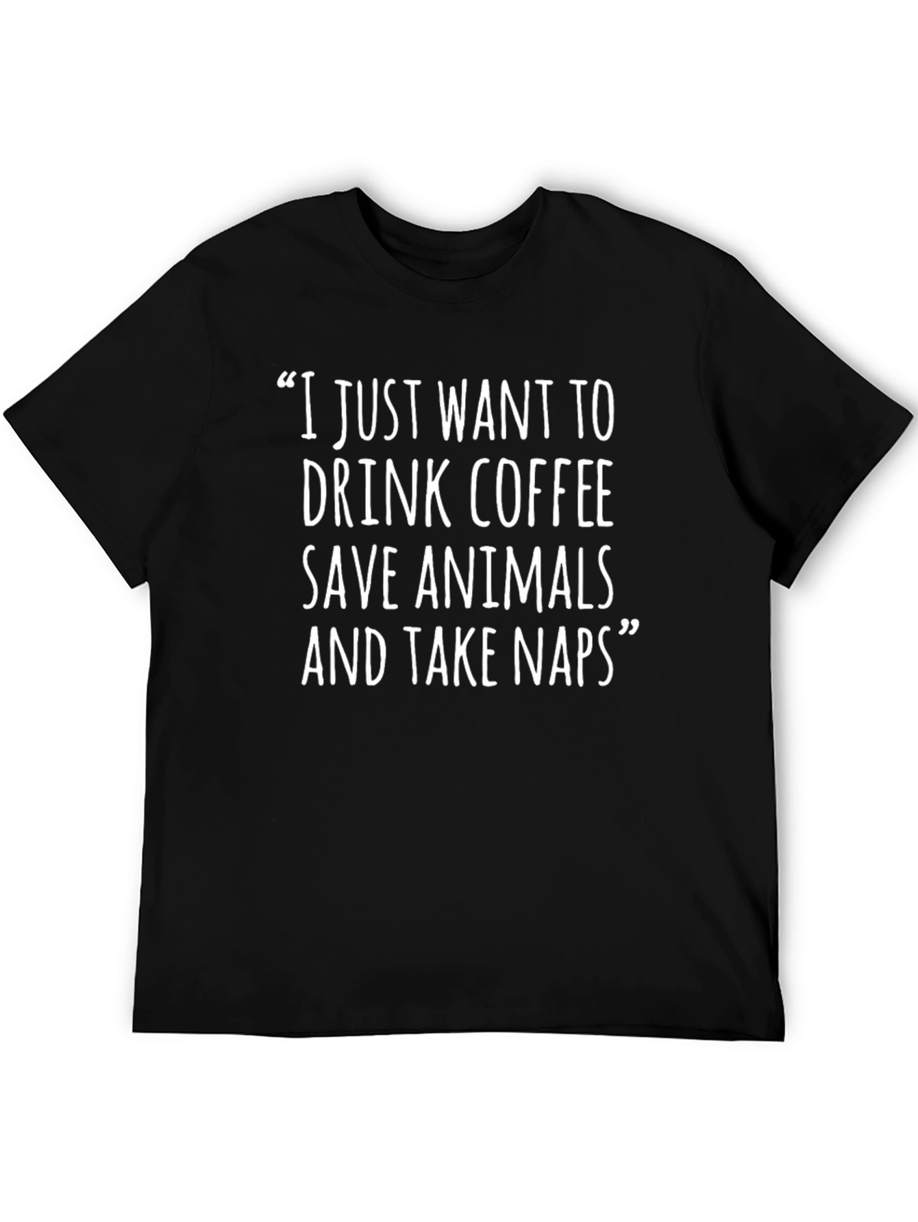 Coffee Animals Naps T-Shirt