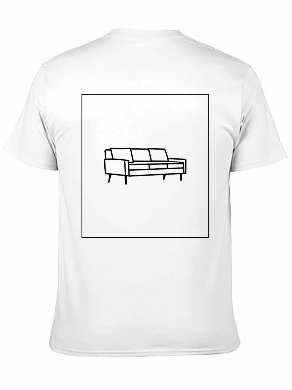 Couch Graphic Black Tee