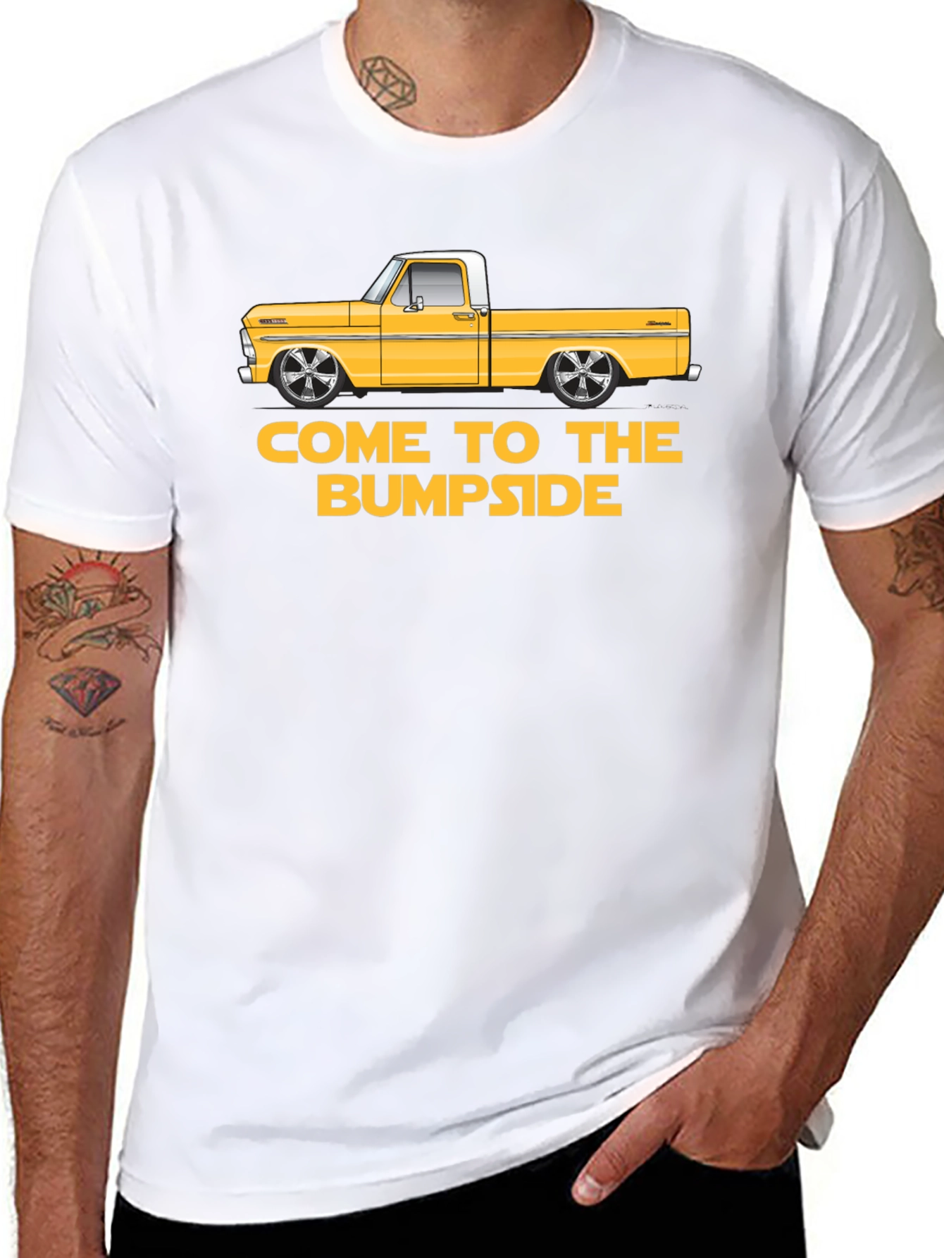 Come To The Bumpside T-Shirt - Classic Truck Tee