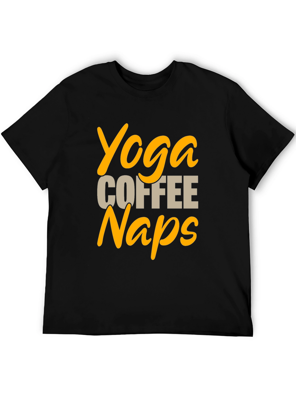 Yoga Coffee Naps Graphic Tee