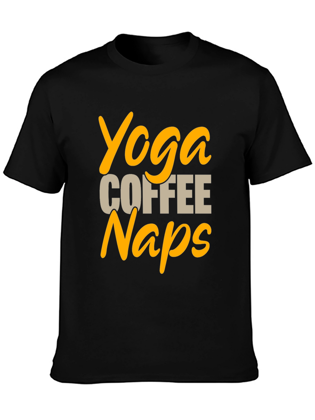 Yoga Coffee Naps Graphic Tee