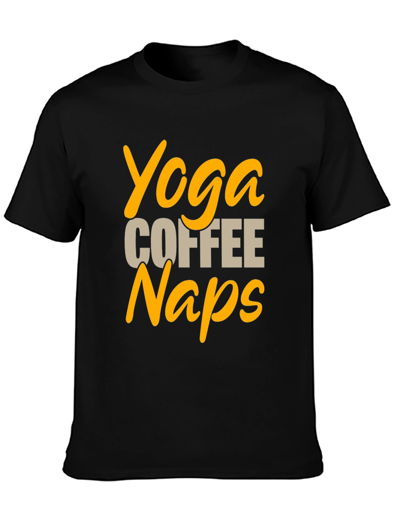 Yoga Coffee Naps Graphic Tee