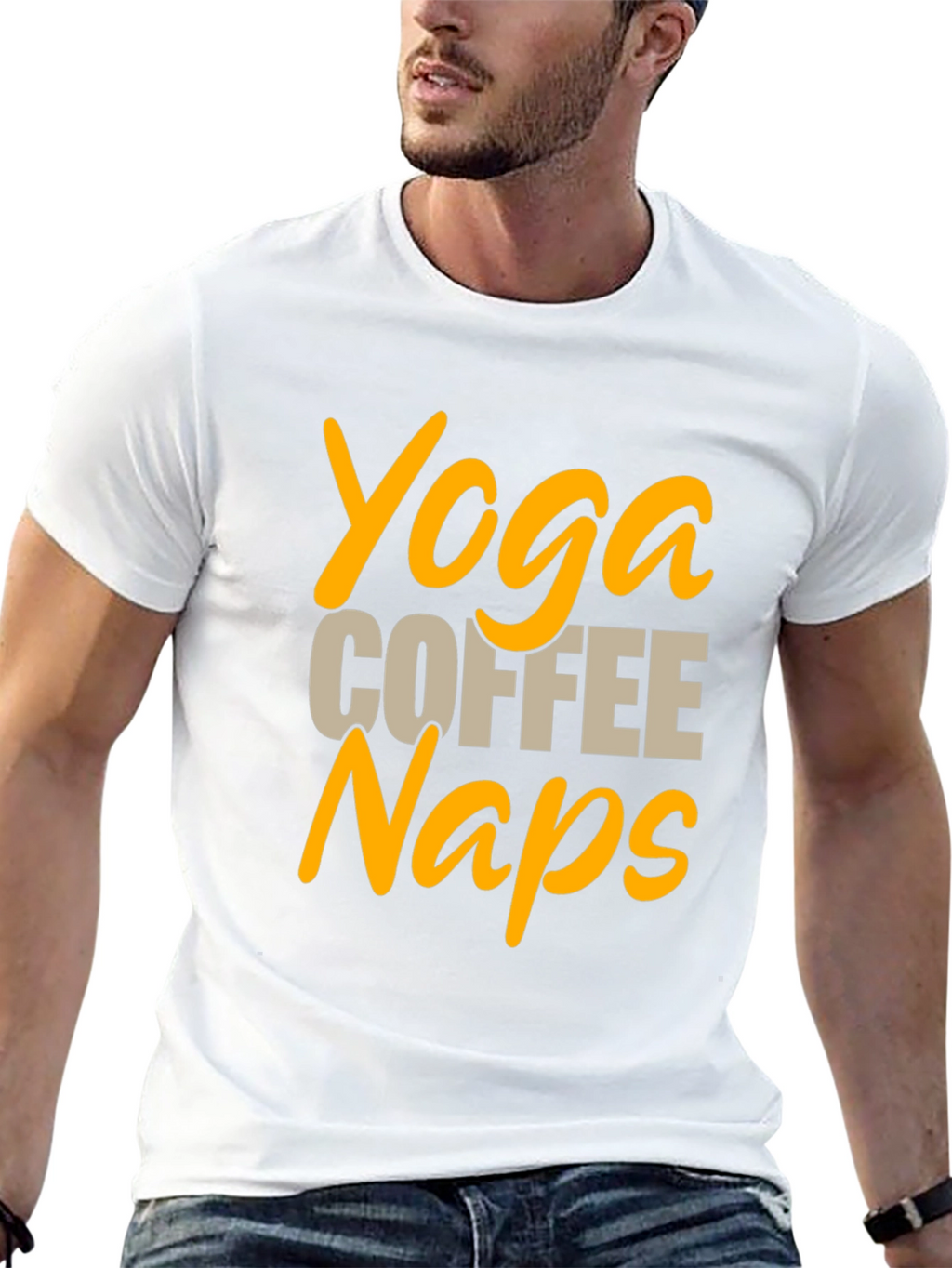 Yoga Coffee Naps Graphic Tee