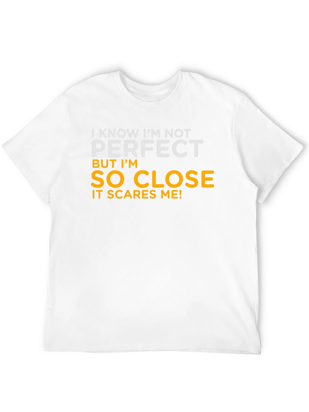 Funny So Close to Perfect Graphic T-Shirt