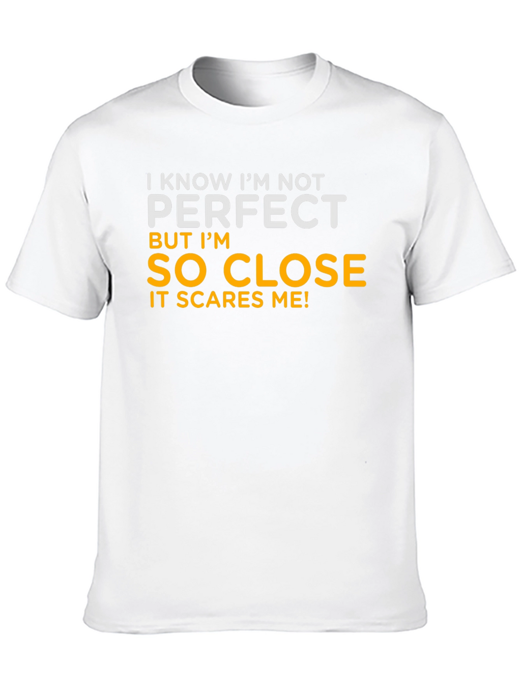 Funny So Close to Perfect Graphic T-Shirt