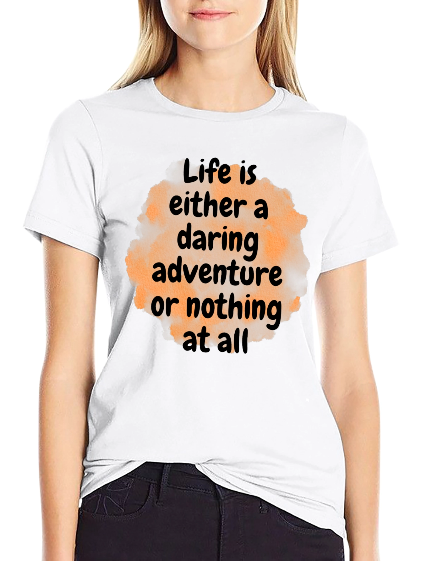 Daring Adventure Graphic Tee - Life Quote T-Shirt