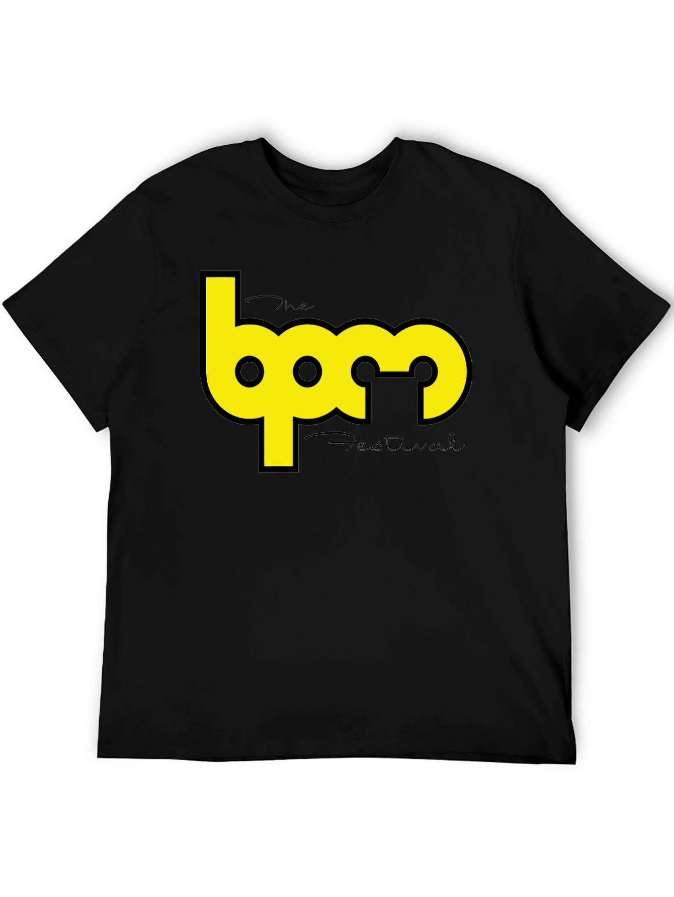 BPM Festival Black T-Shirt | Music Event Apparel