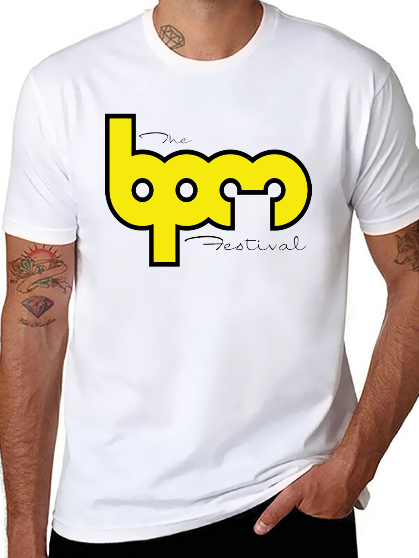 BPM Festival Black T-Shirt | Music Event Apparel