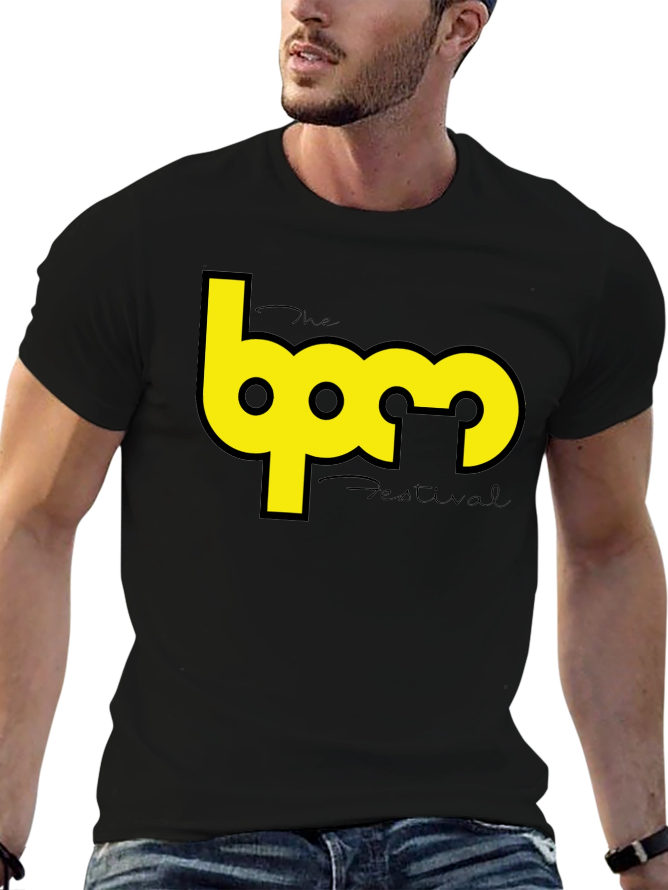 BPM Festival Black T-Shirt | Music Event Apparel