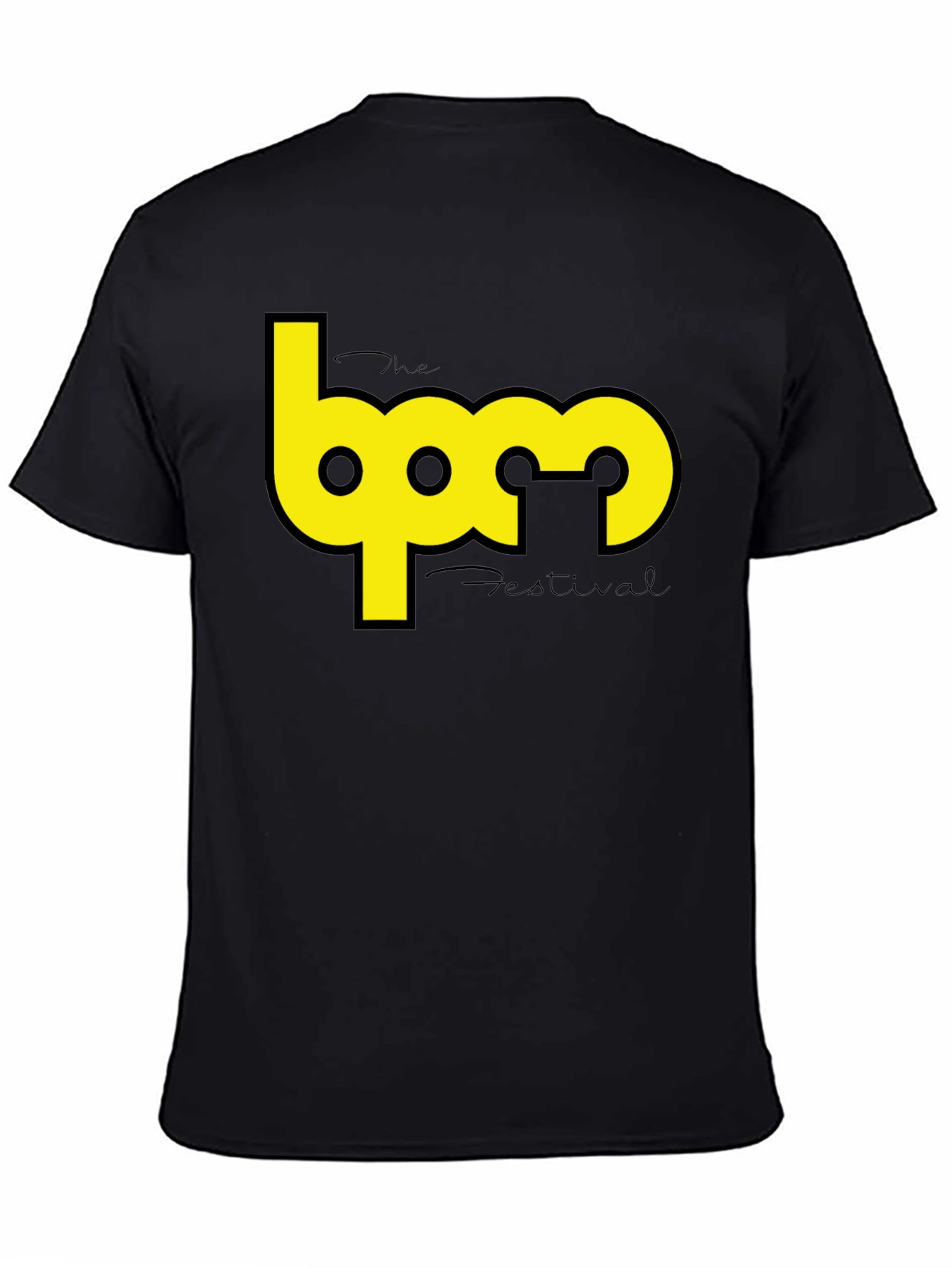 BPM Festival Black T-Shirt | Music Event Apparel