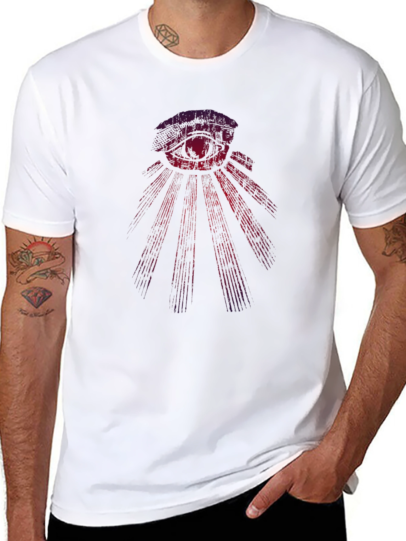 Eye Graphic Tee - All Seeing Eye