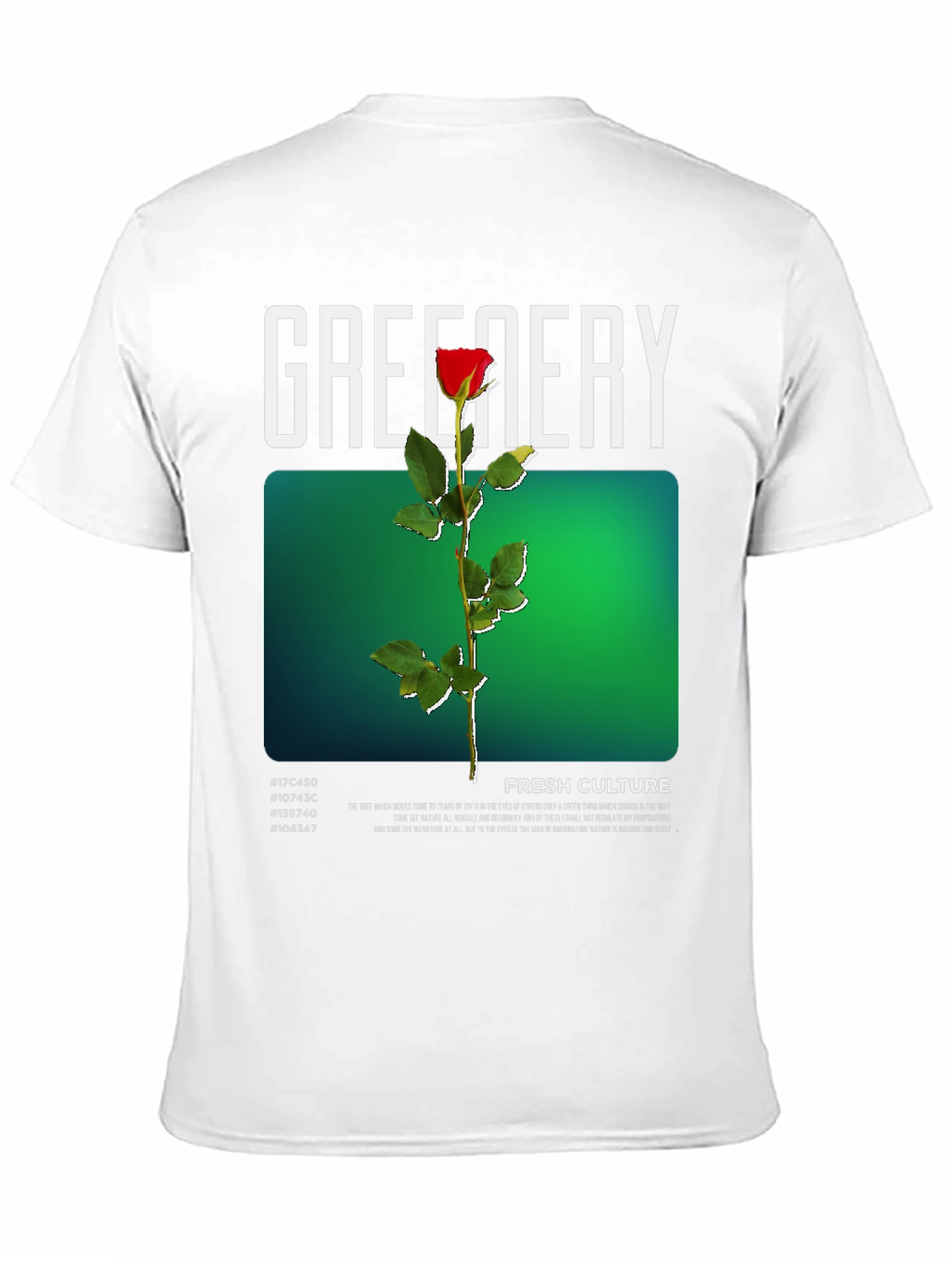 Greenery Fresh Culture Graphic T-Shirt
