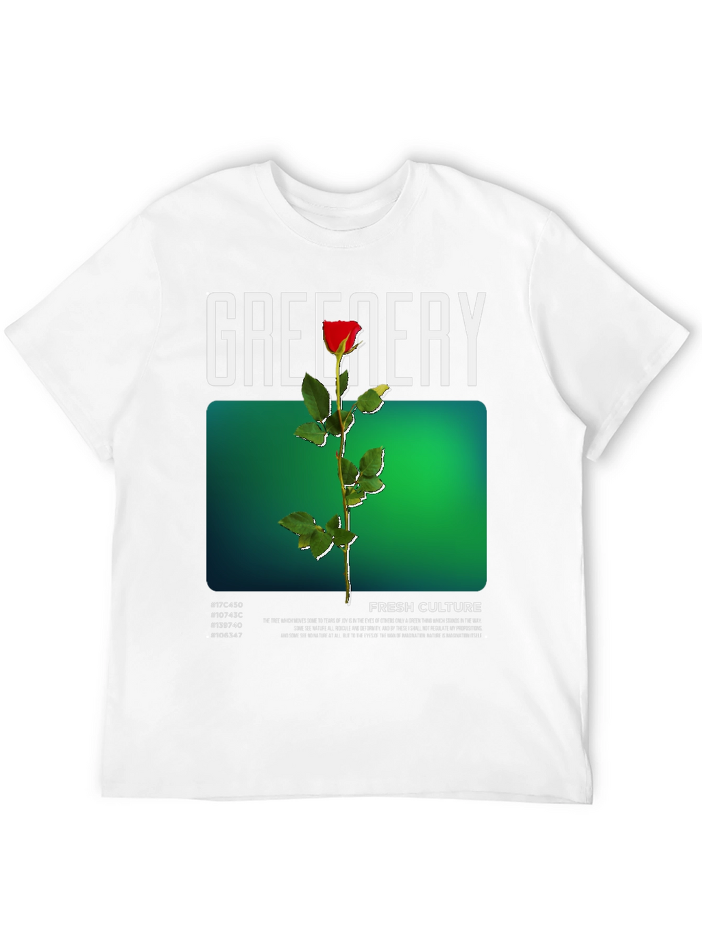 Greenery Fresh Culture Graphic T-Shirt