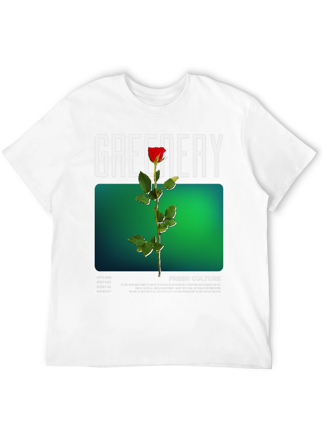 Greenery Fresh Culture Graphic T-Shirt