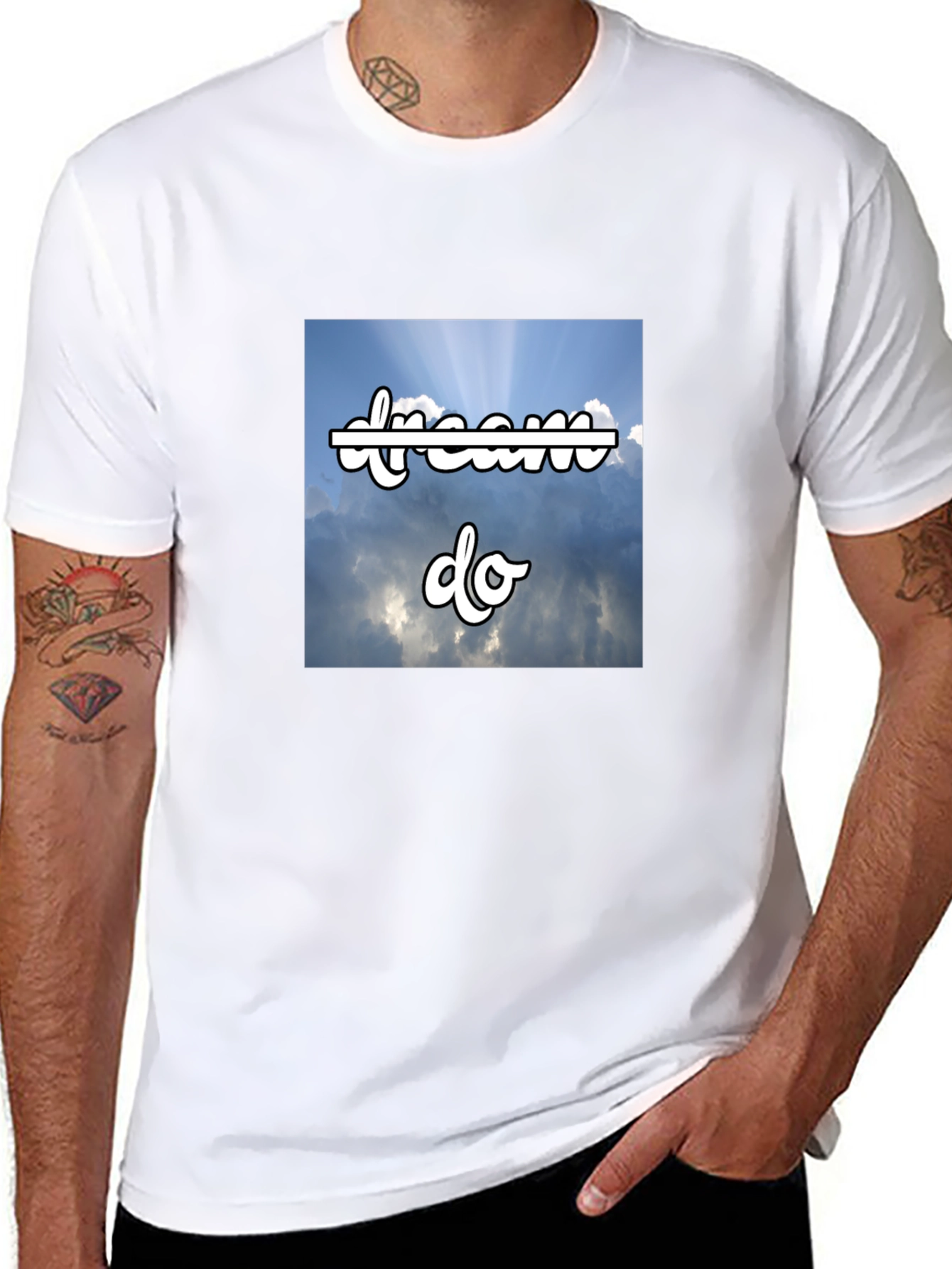 Dream Do T-Shirt - Motivational Sky Design