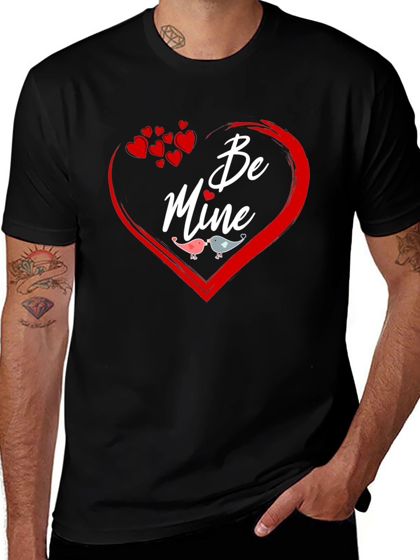 Be Mine Valentines Day Graphic Tee