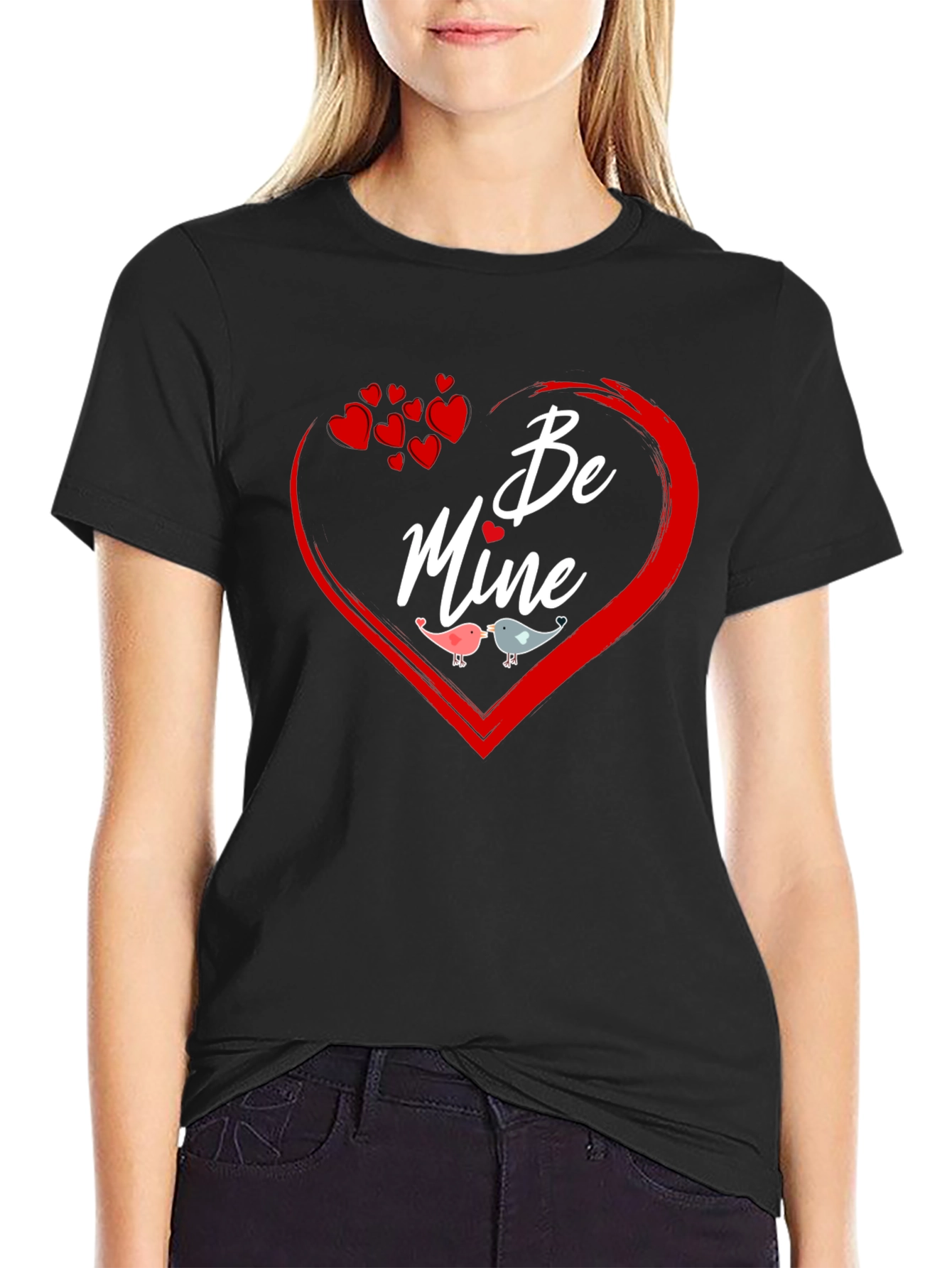 Be Mine Valentines Day Graphic Tee
