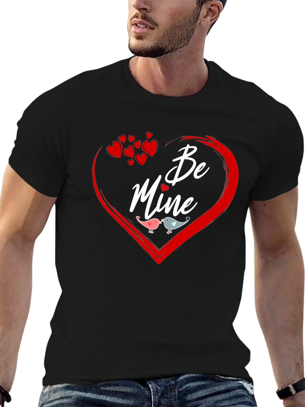 Be Mine Valentines Day Graphic Tee