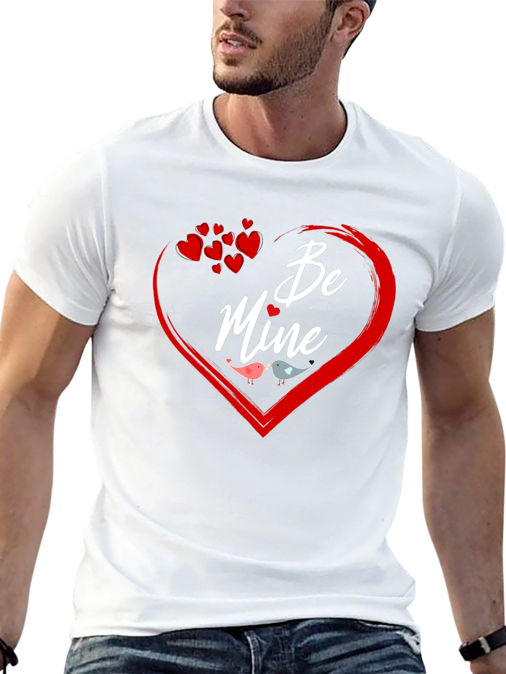 Be Mine Valentines Day Graphic Tee