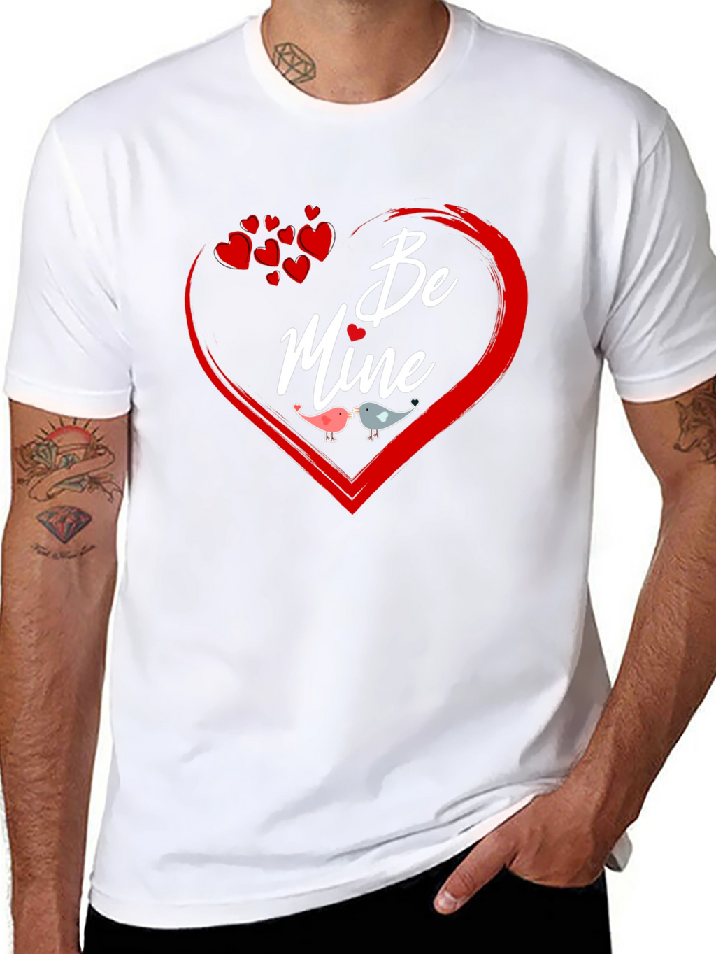 Be Mine Valentines Day Graphic Tee
