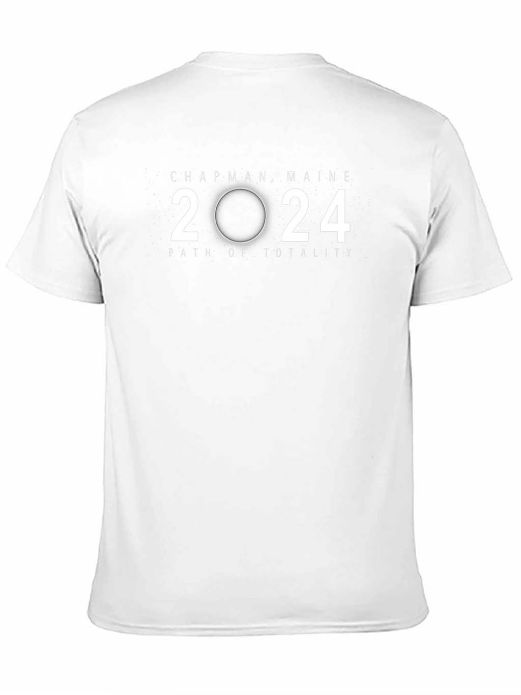 Chapman Maine 2024 Path of Totality T-Shirt