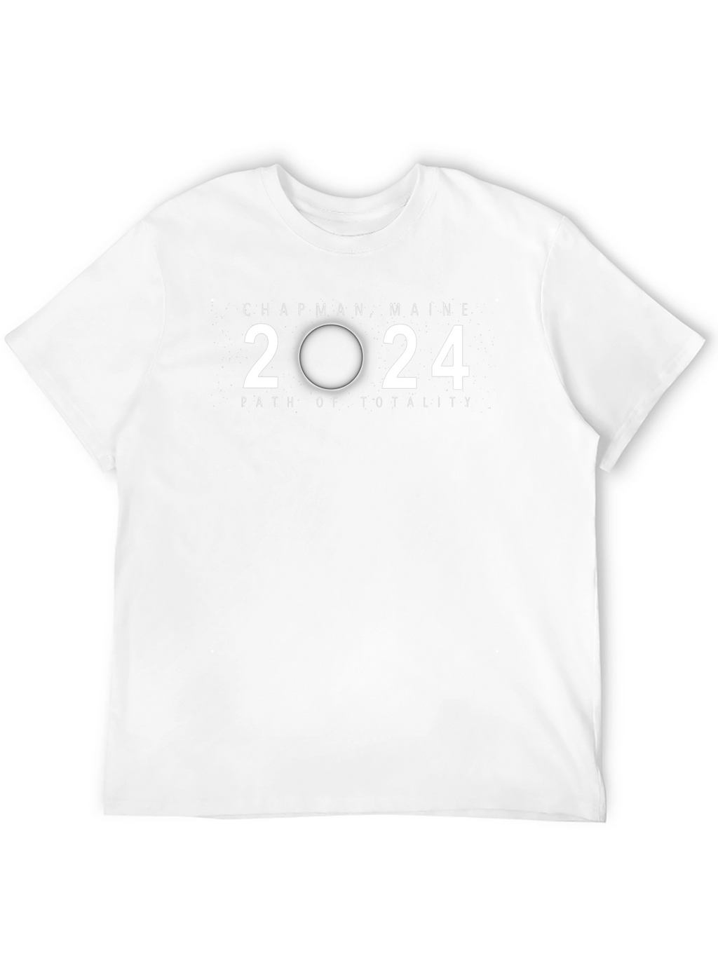 Chapman Maine 2024 Path of Totality T-Shirt