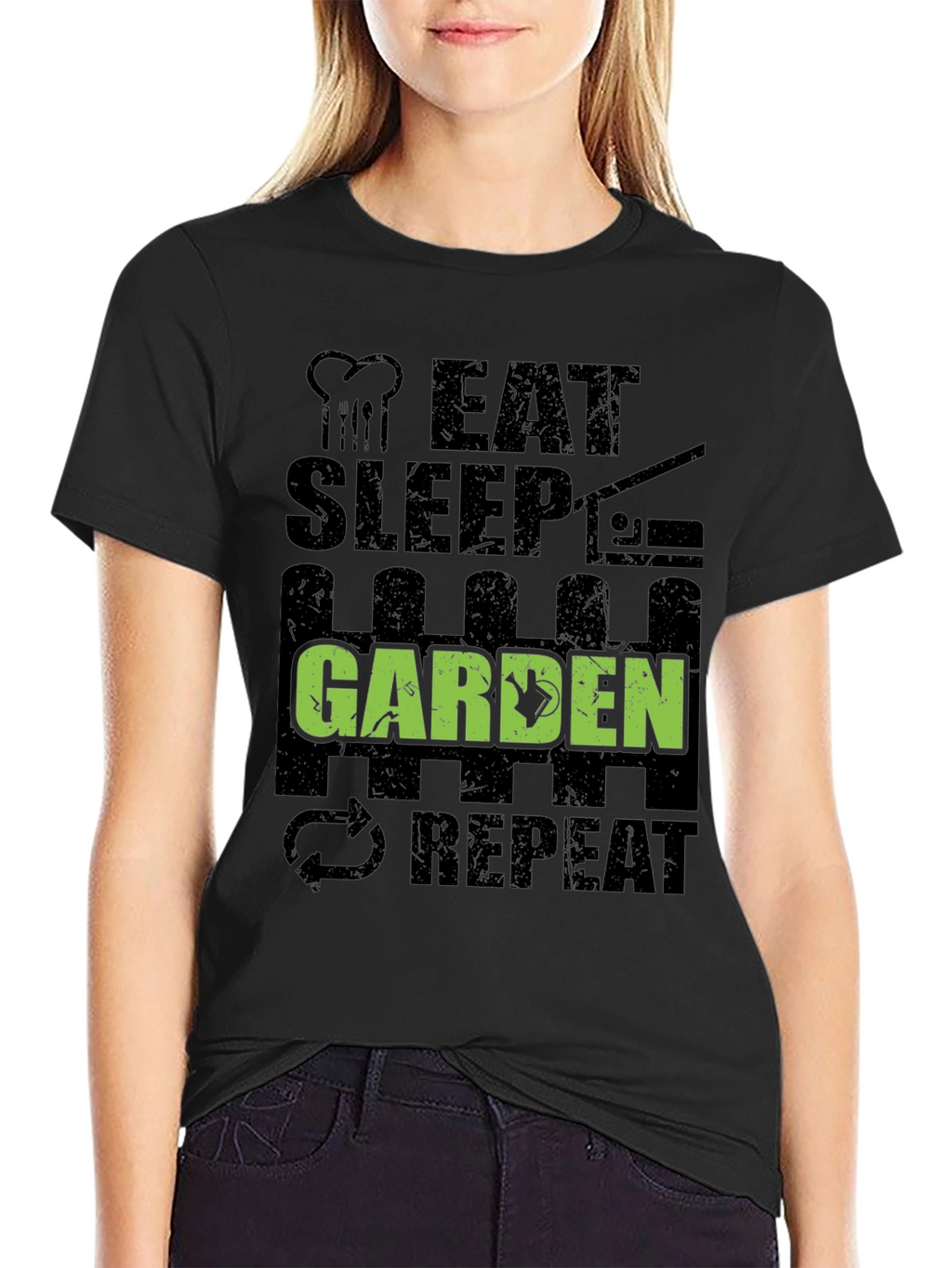 Eat Sleep Garden Repeat T-Shirt