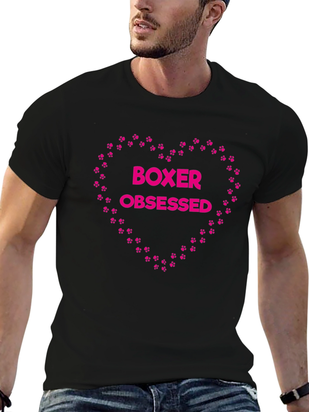 Boxer Obsessed Dog Lover T-Shirt