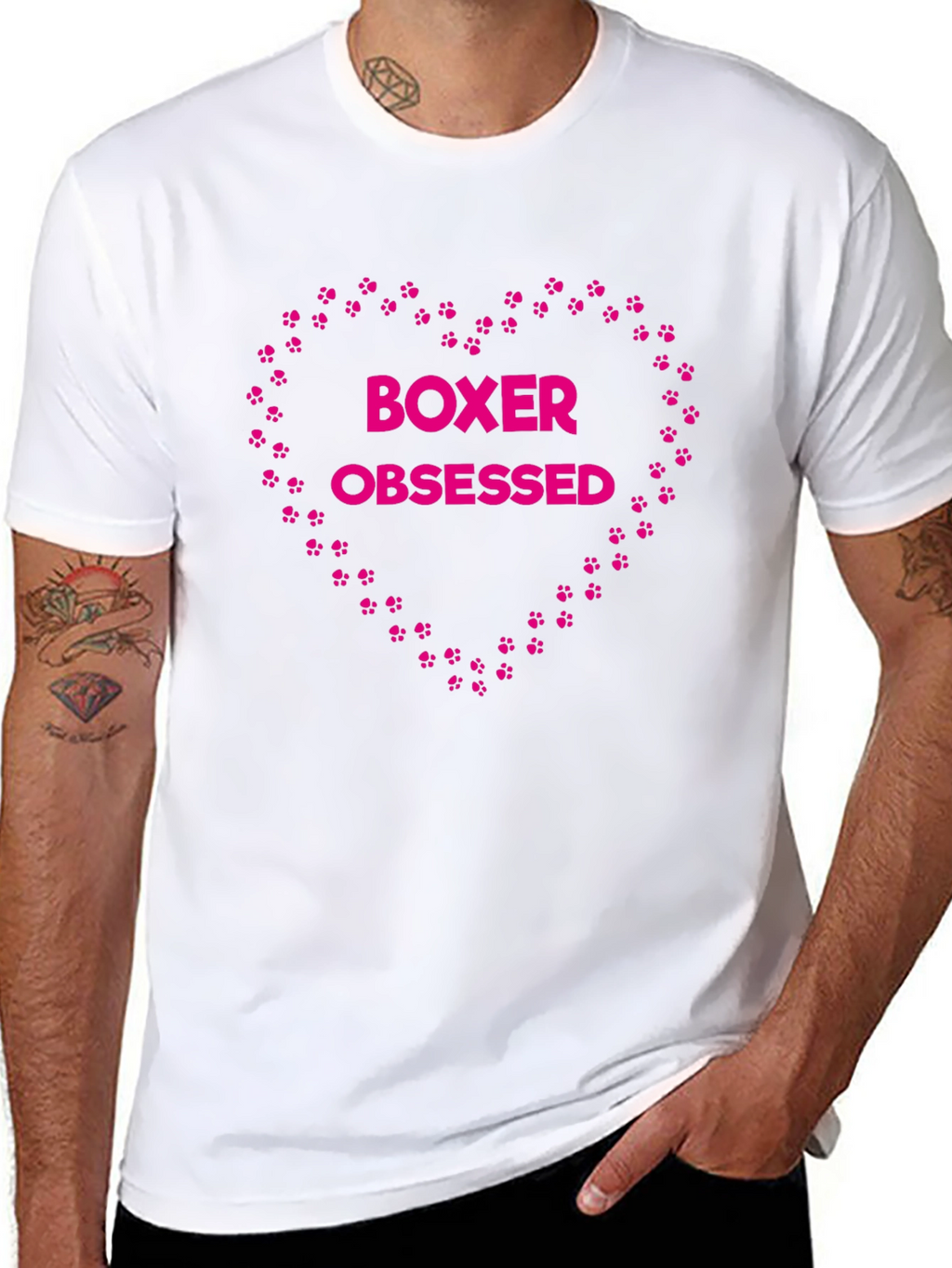 Boxer Obsessed Dog Lover T-Shirt