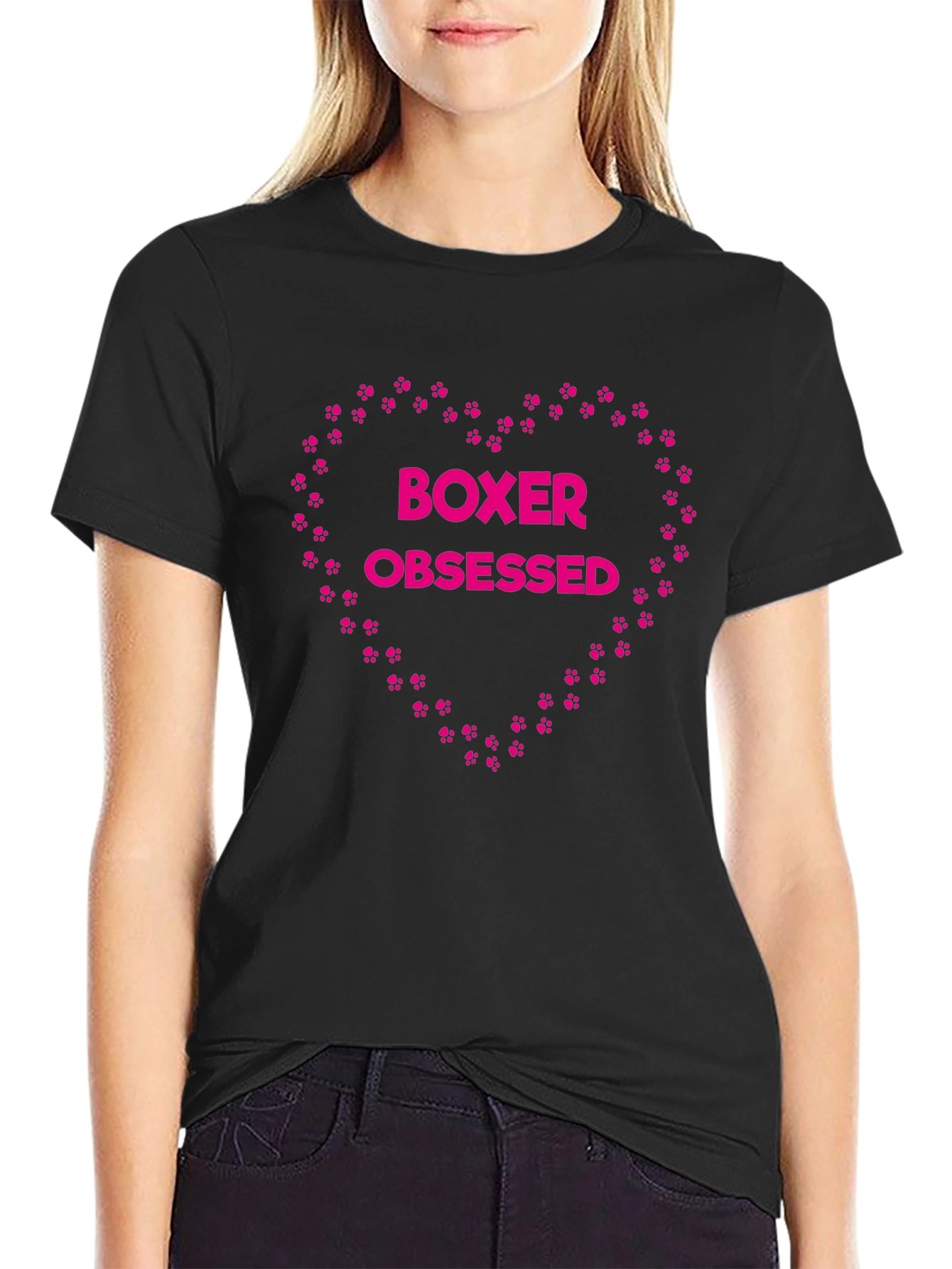 Boxer Obsessed Dog Lover T-Shirt
