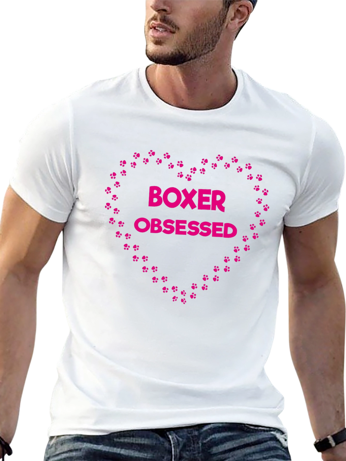 Boxer Obsessed Dog Lover T-Shirt