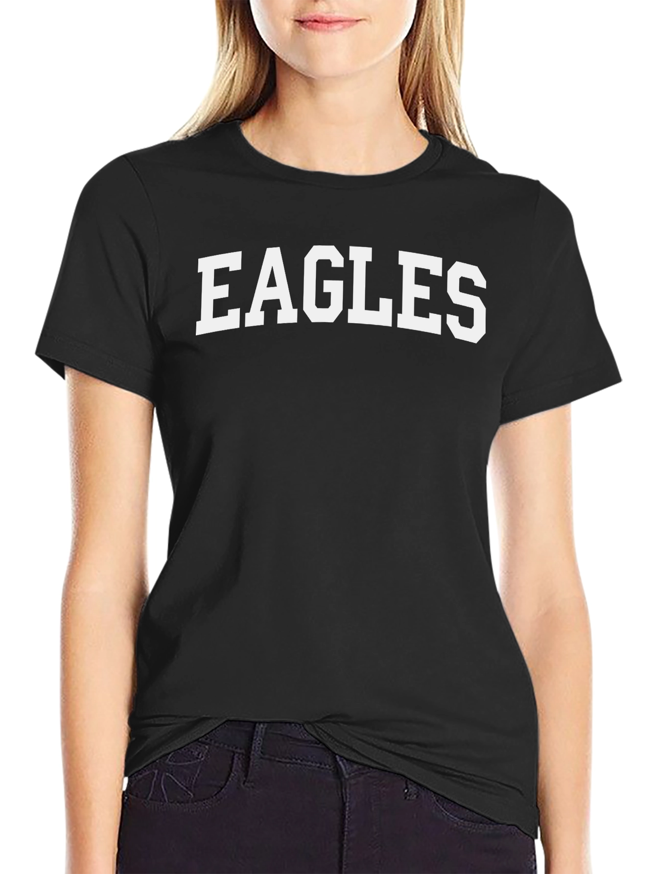 Eagles Graphic T-Shirt - Classic Black Tee