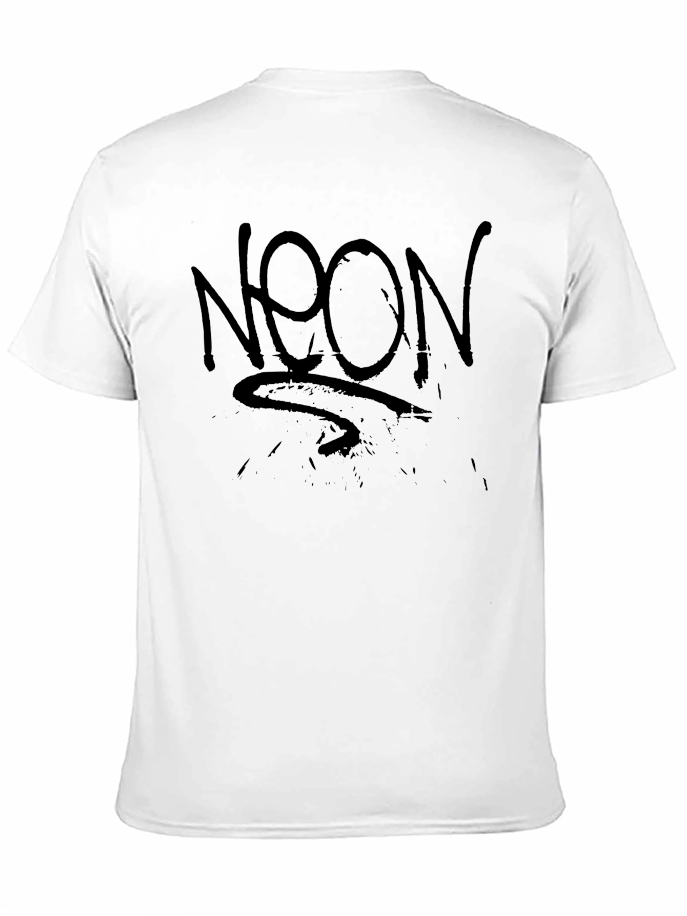 Neon Graphic Black T-Shirt - Street Style Tee