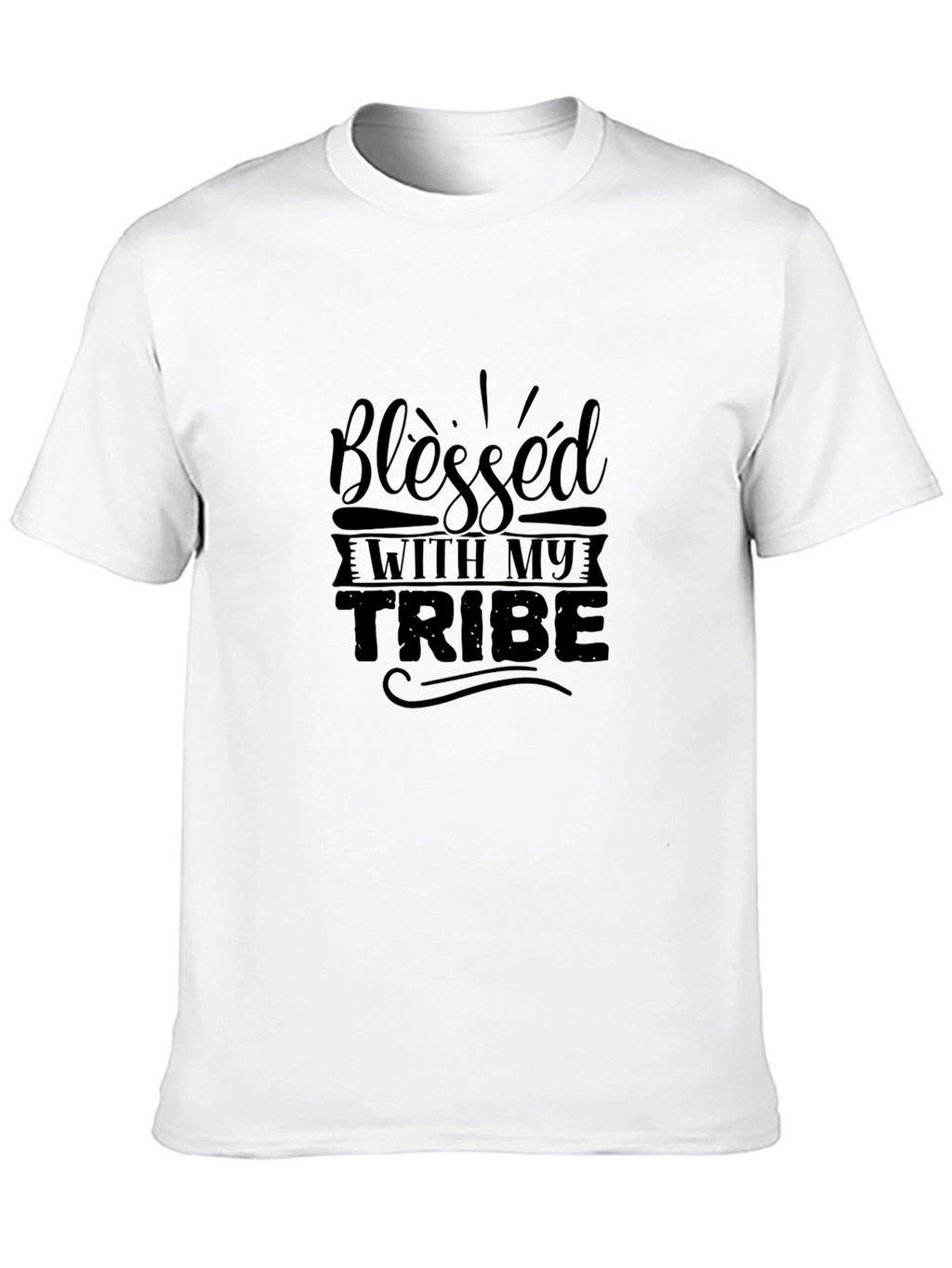 Blessed With My Tribe Graphic Tee