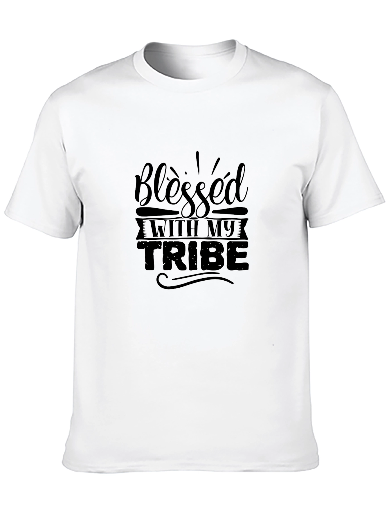 Blessed With My Tribe Graphic Tee