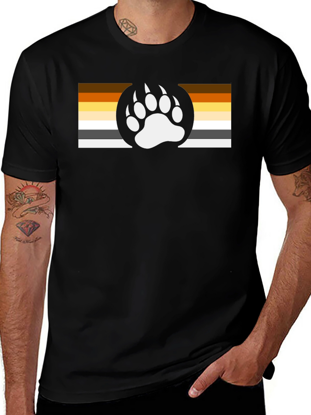 Bear Pride T-Shirt - LGBTQ+ Apparel