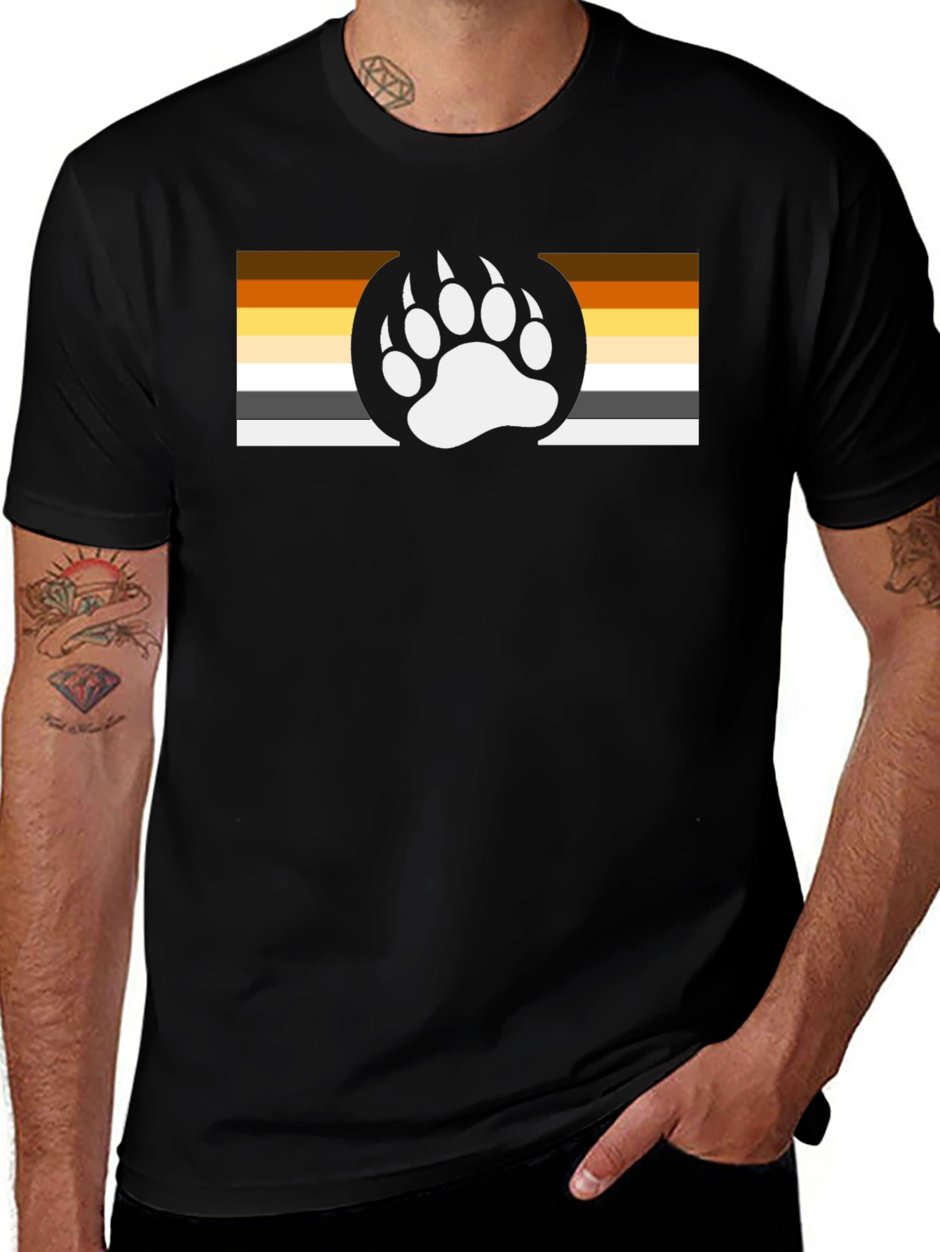 Bear Pride T-Shirt - LGBTQ+ Apparel