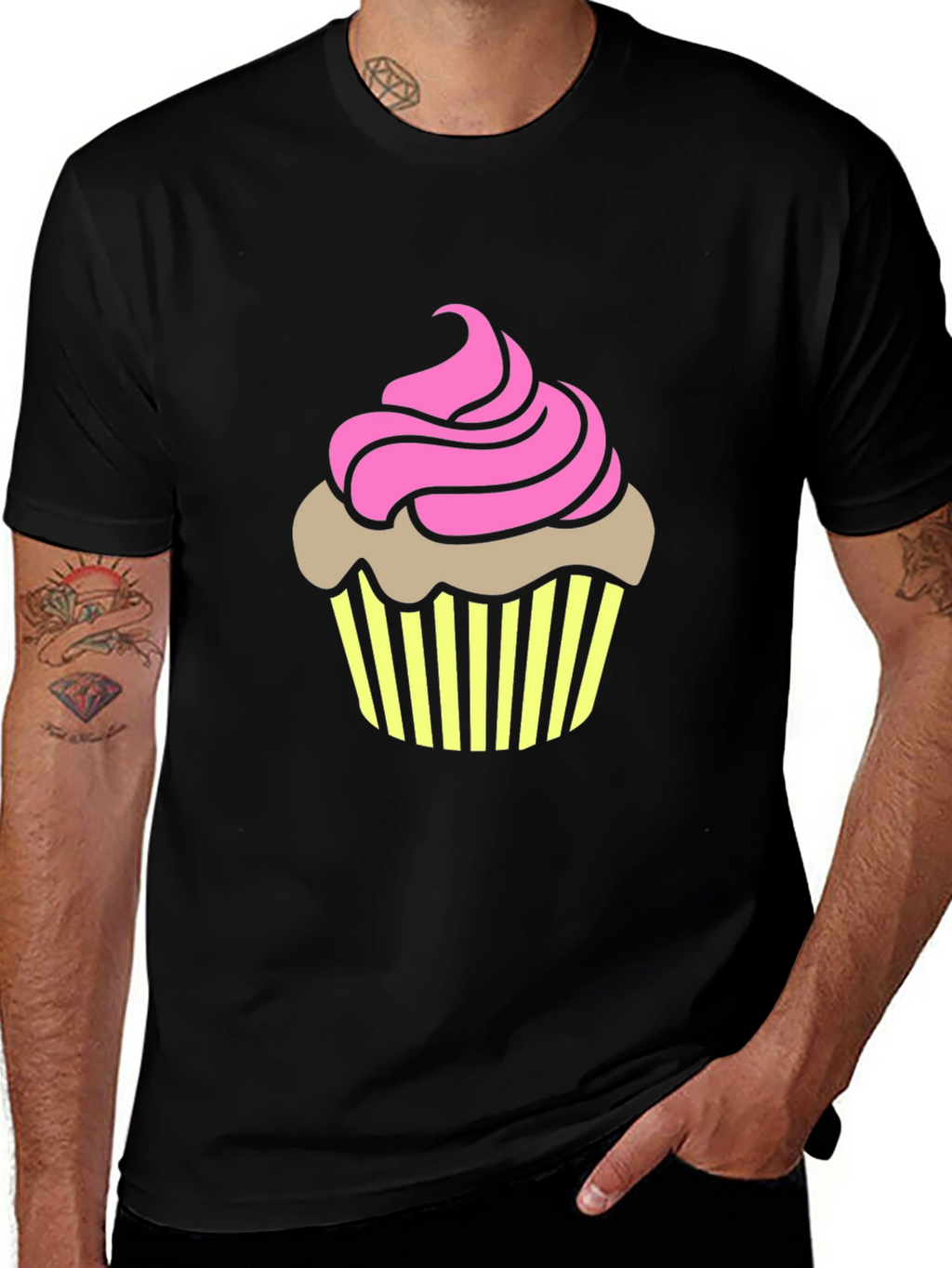Cupcake Graphic T-Shirt - Sweet Style