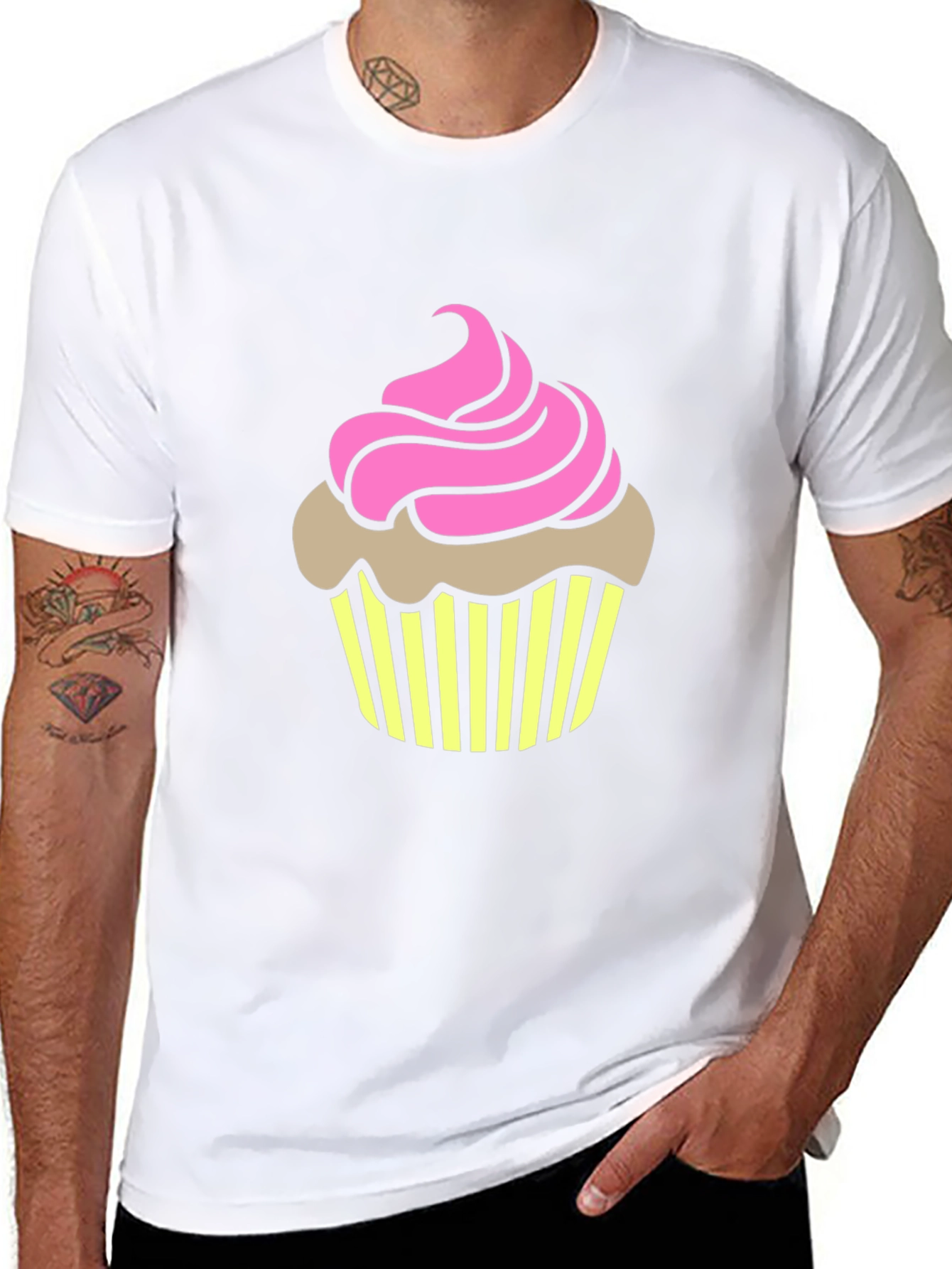 Cupcake Graphic T-Shirt - Sweet Style
