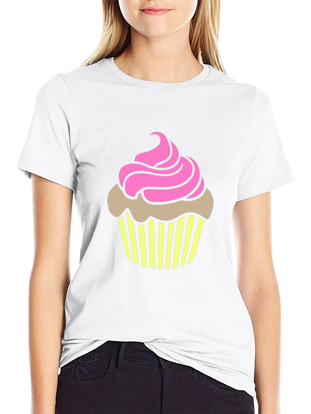 Cupcake Graphic T-Shirt - Sweet Style