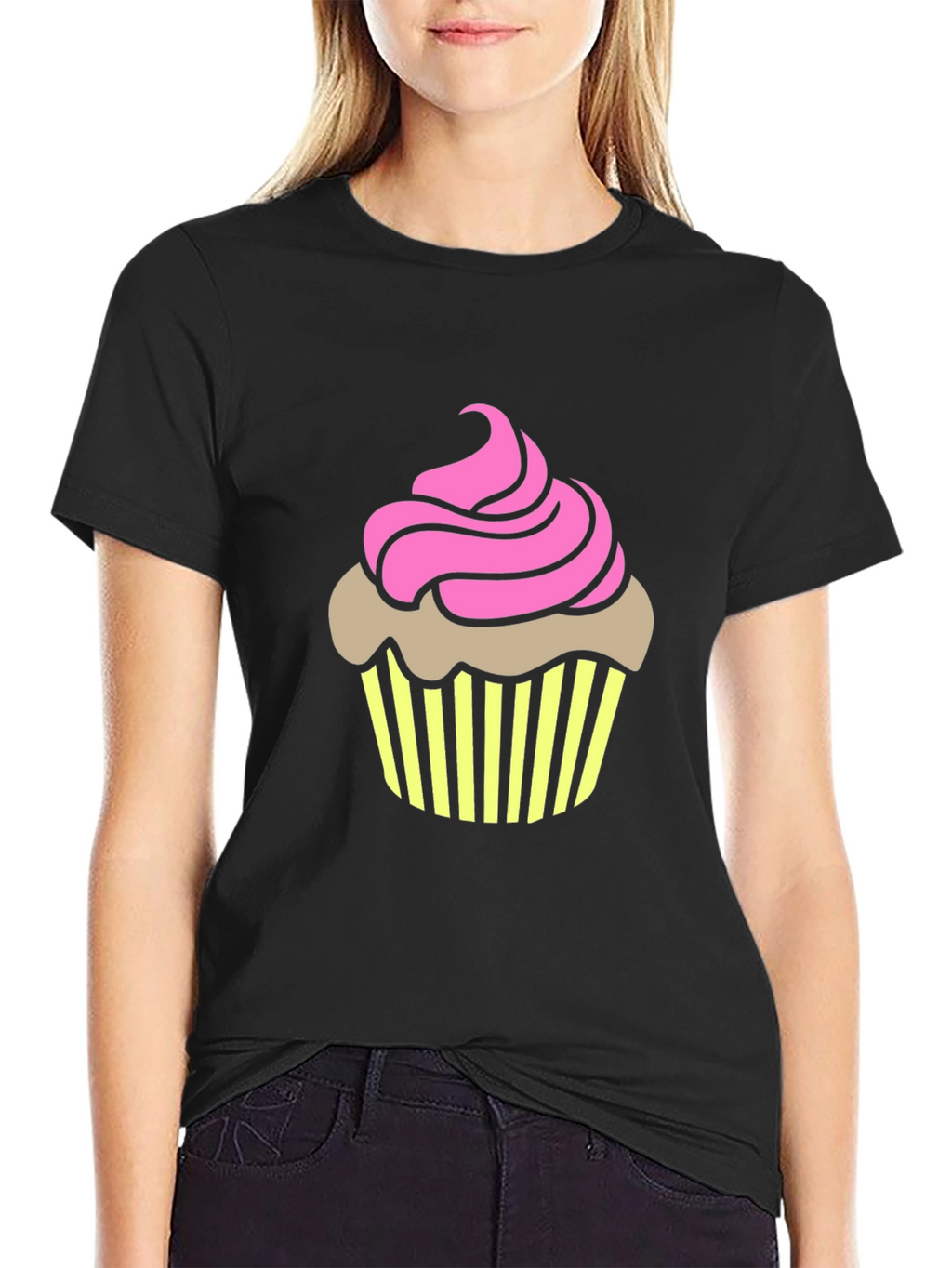 Cupcake Graphic T-Shirt - Sweet Style